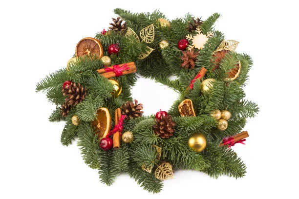 Wieniec świąteczny szyszka